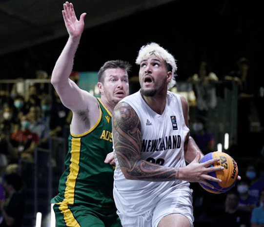 新西兰篮球选手男子三人篮球夺冠